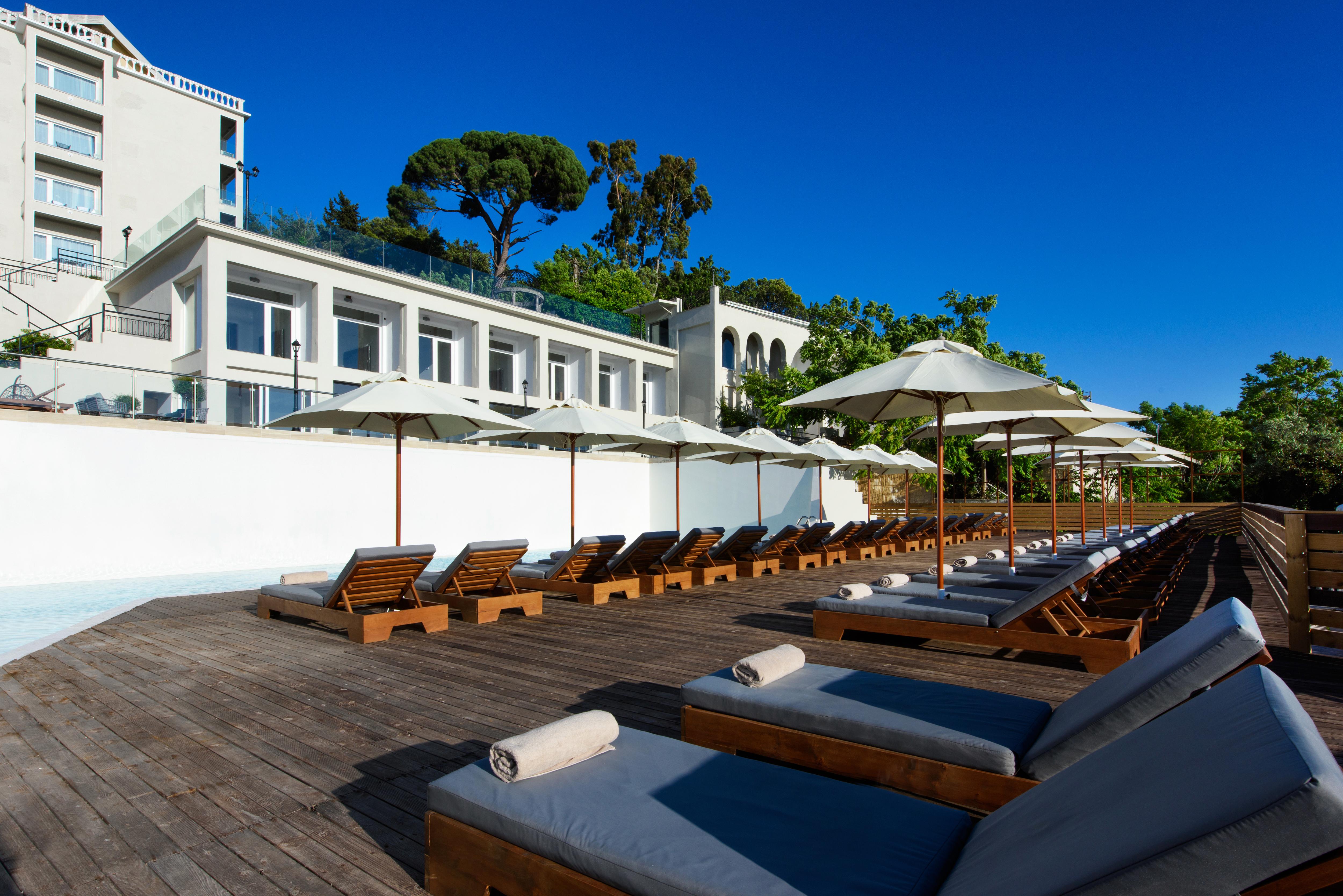 The Royal Grand Hotel Kanoni  Luaran gambar
