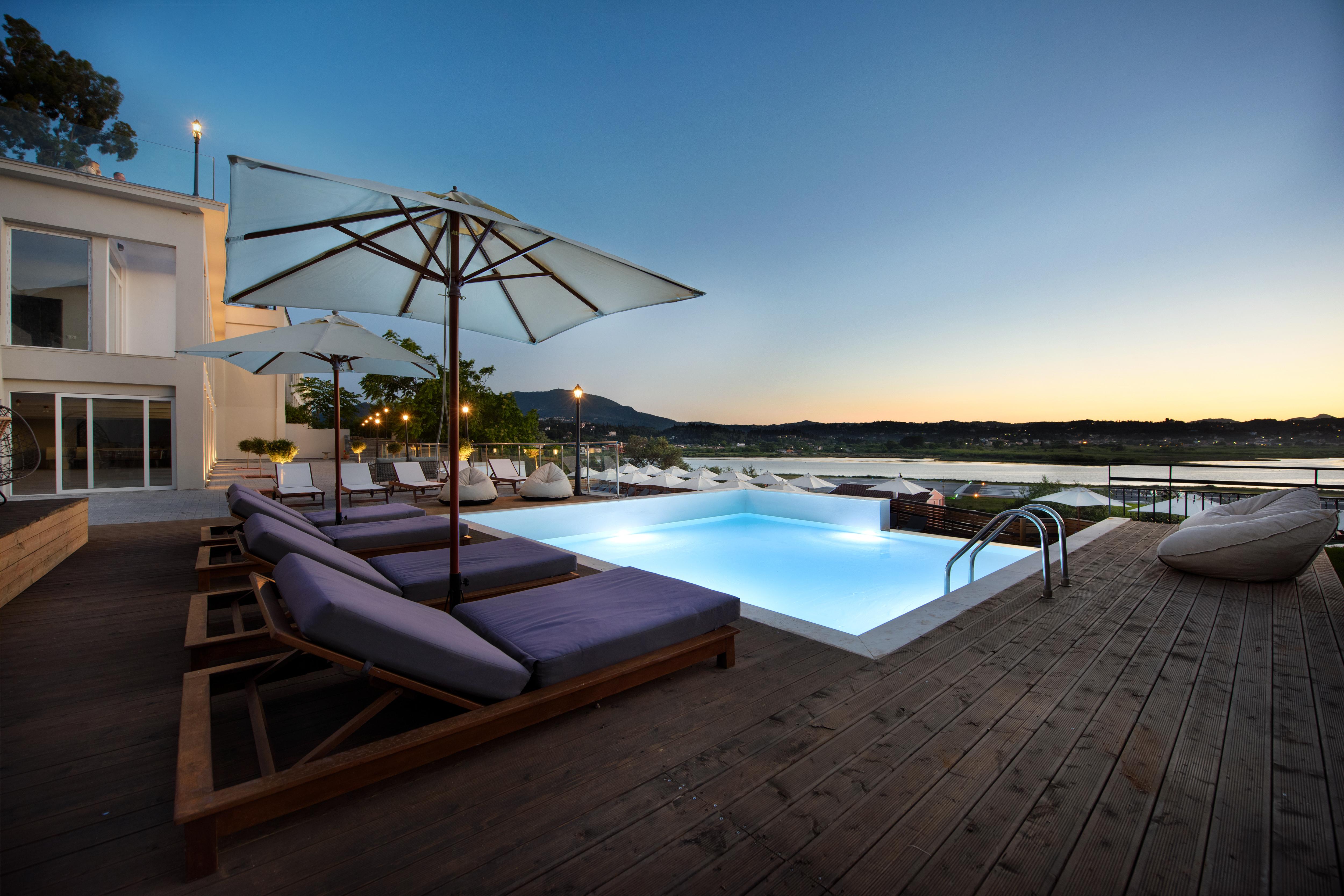 The Royal Grand Hotel Kanoni  Luaran gambar