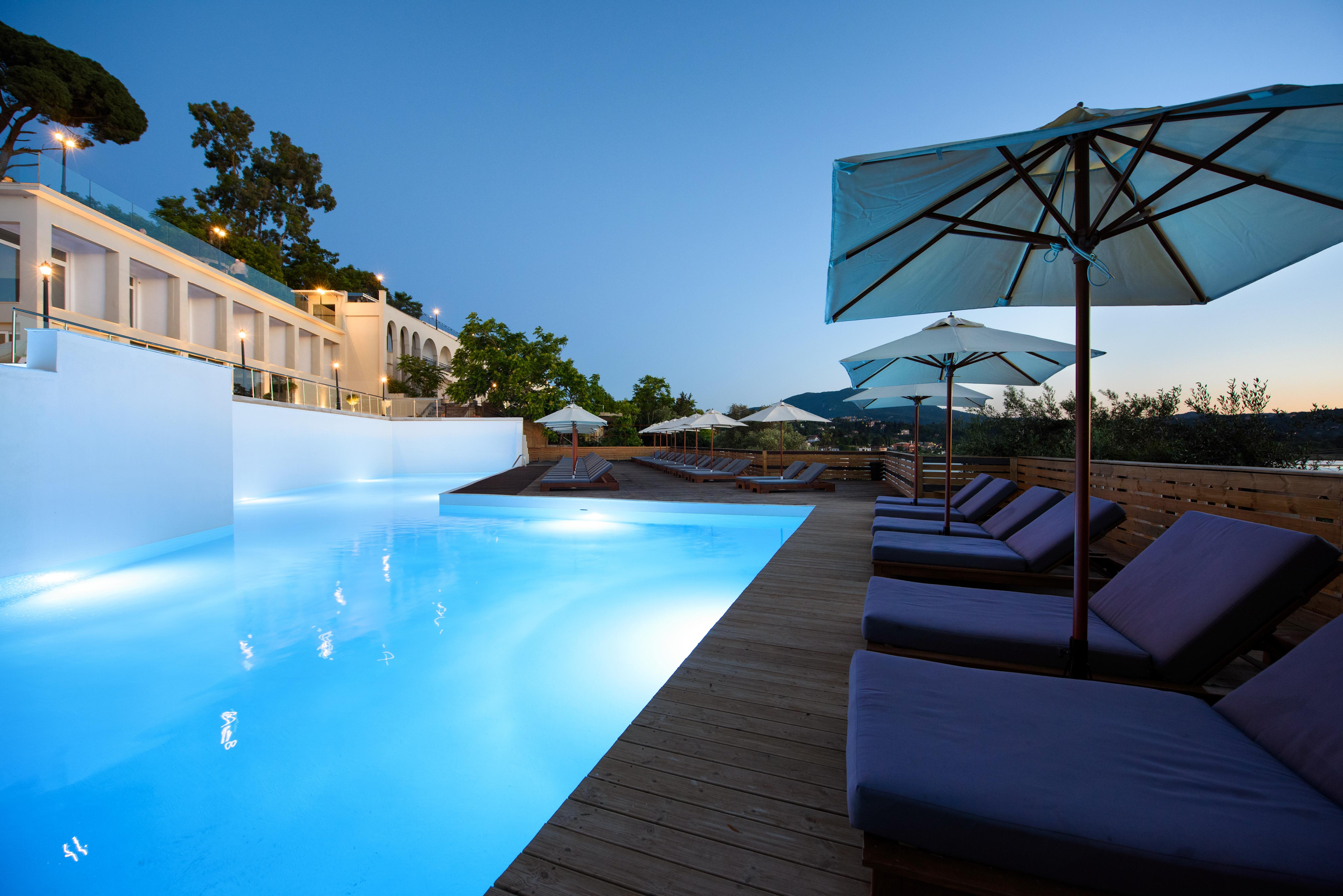 The Royal Grand Hotel Kanoni  Luaran gambar