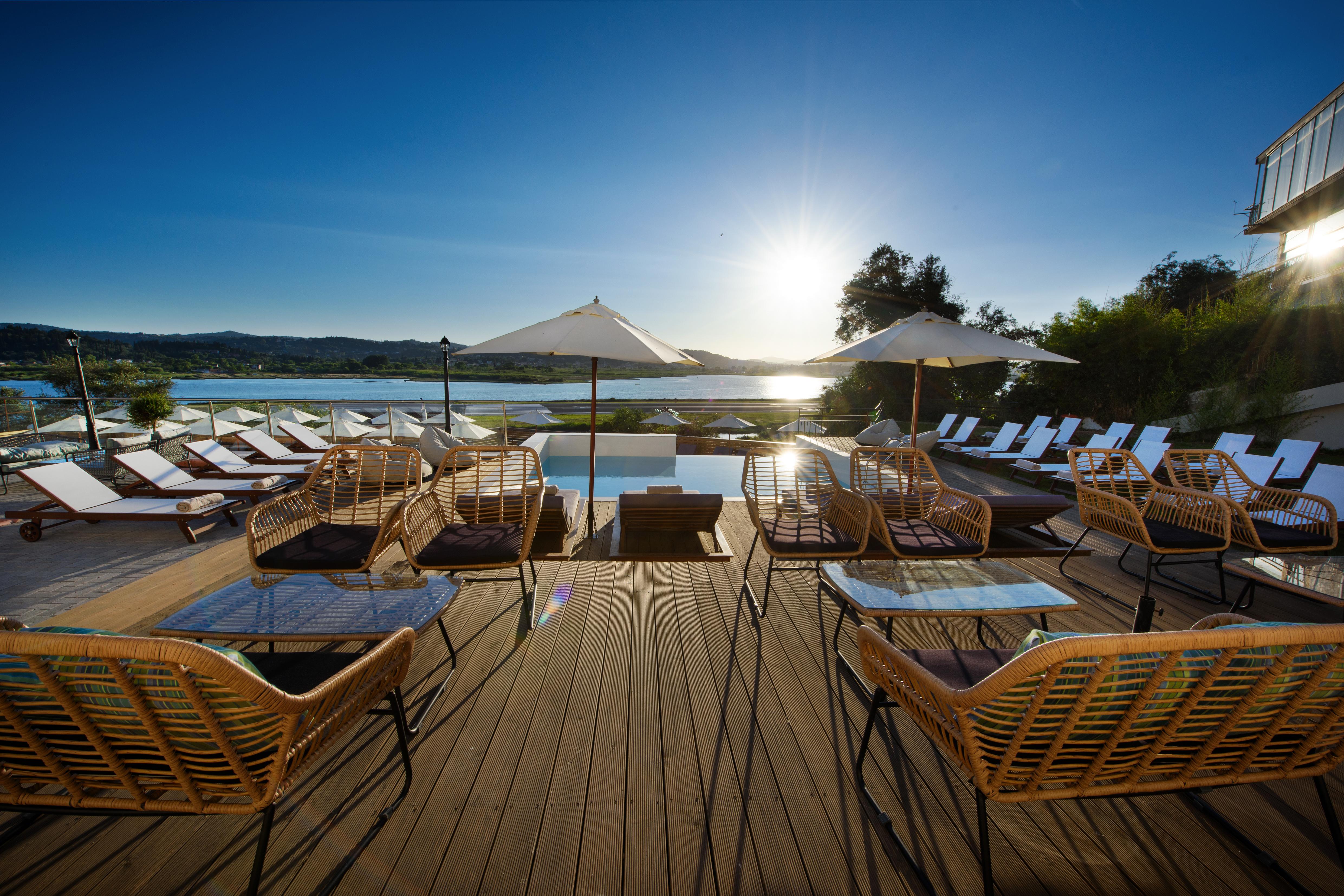 The Royal Grand Hotel Kanoni  Luaran gambar
