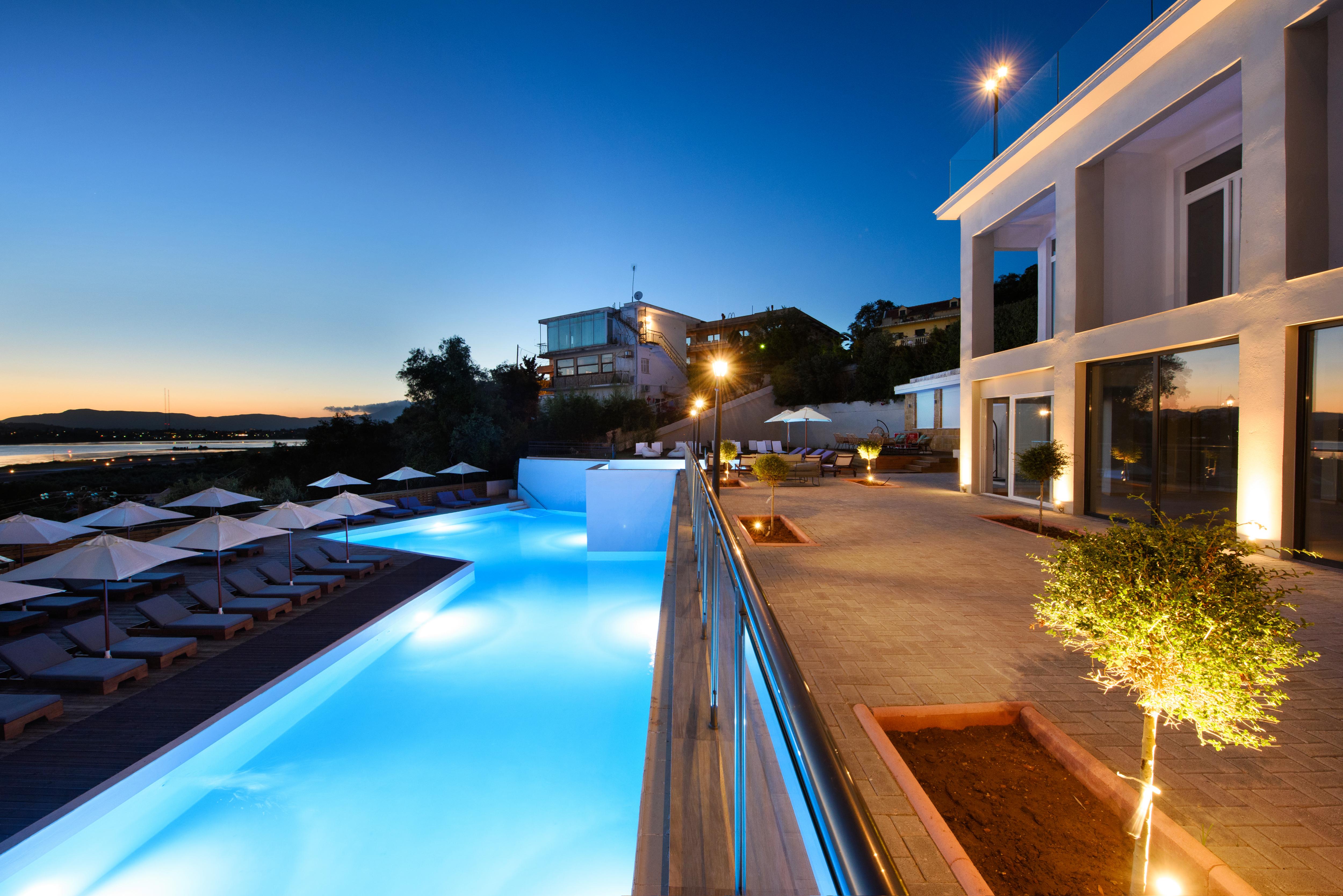 The Royal Grand Hotel Kanoni  Luaran gambar